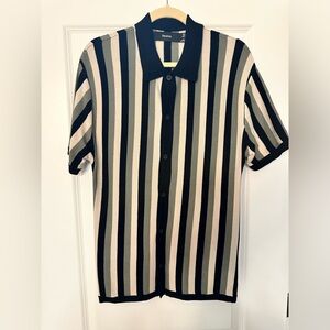 Bershka short sleeve button down